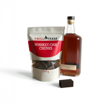 Whiskey oak chunks voor op de bbq bij grill discounter