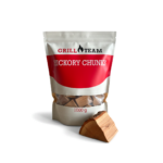 hickory chunks voor de bbq bij grill discounter
