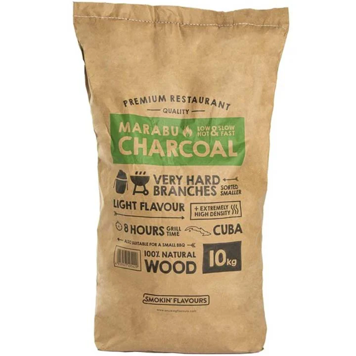 Smokin’ Flavours Marabu Houtskool 10 kg