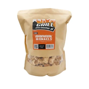 Grill Discounter Aanmaakwokkels 1KG FSC 100%